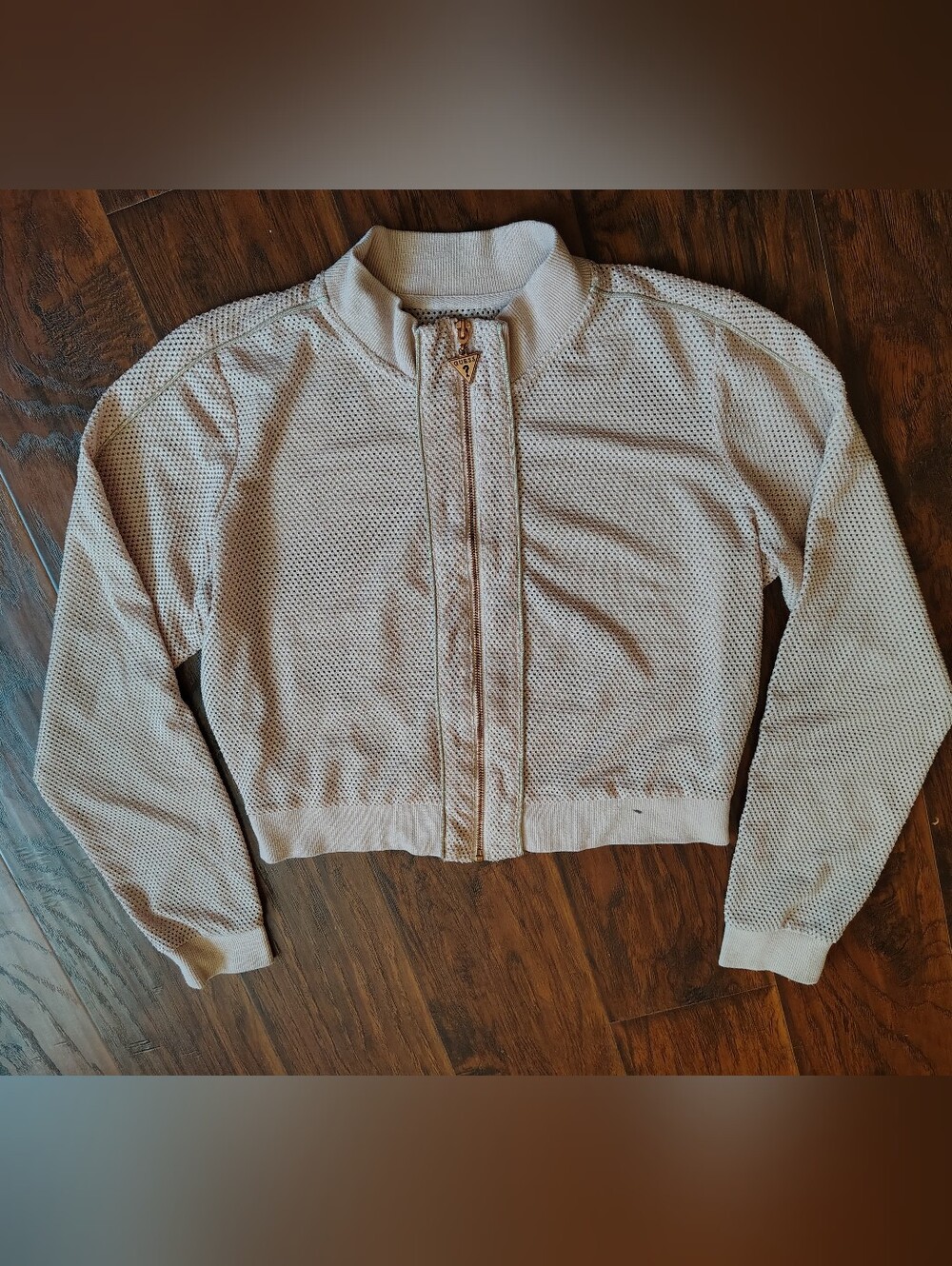Vintage Y2K Guess Jeans Company Grey pullover sweater size L